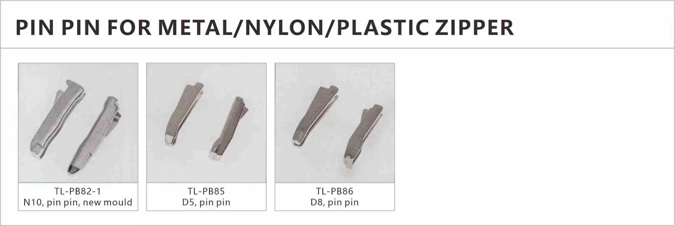 Pin Pin For Metal Nylon Plastic Zipper