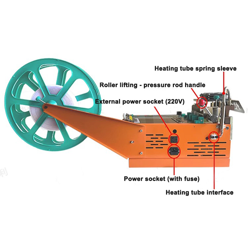 PM-510 Zipper tape loom machine