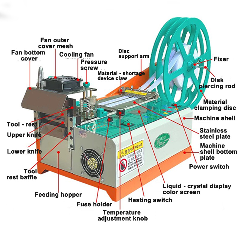 PM-510 Zipper tape loom machine