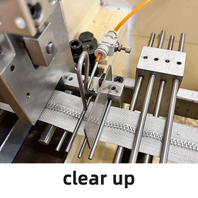 PM-051 Auto metal zipper gapping machine (double teeth selection)