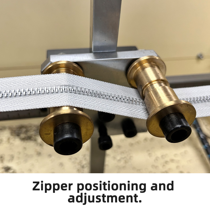 PM-051 Auto metal zipper gapping machine (double teeth selection)