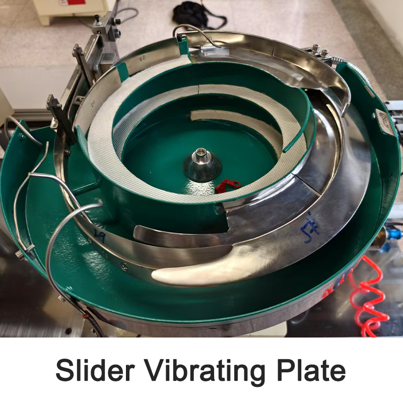 PM-335-N Zipper material picking, combining and slider mounting machine