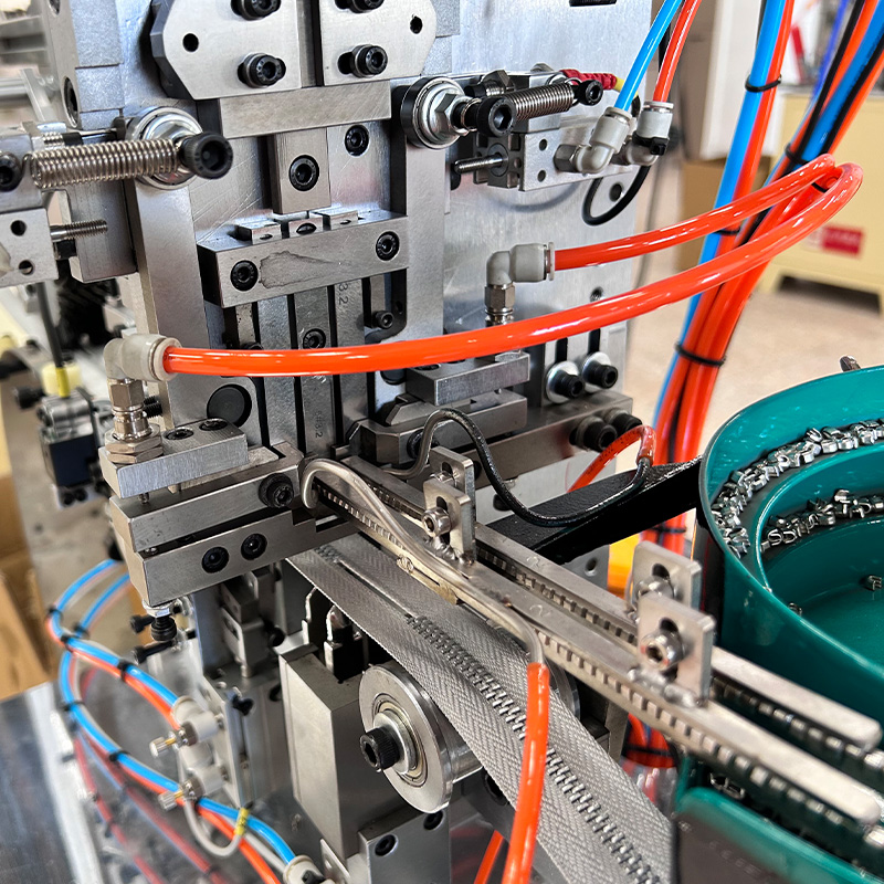 PM-363-M Auto top stop machine (U type metal stop)