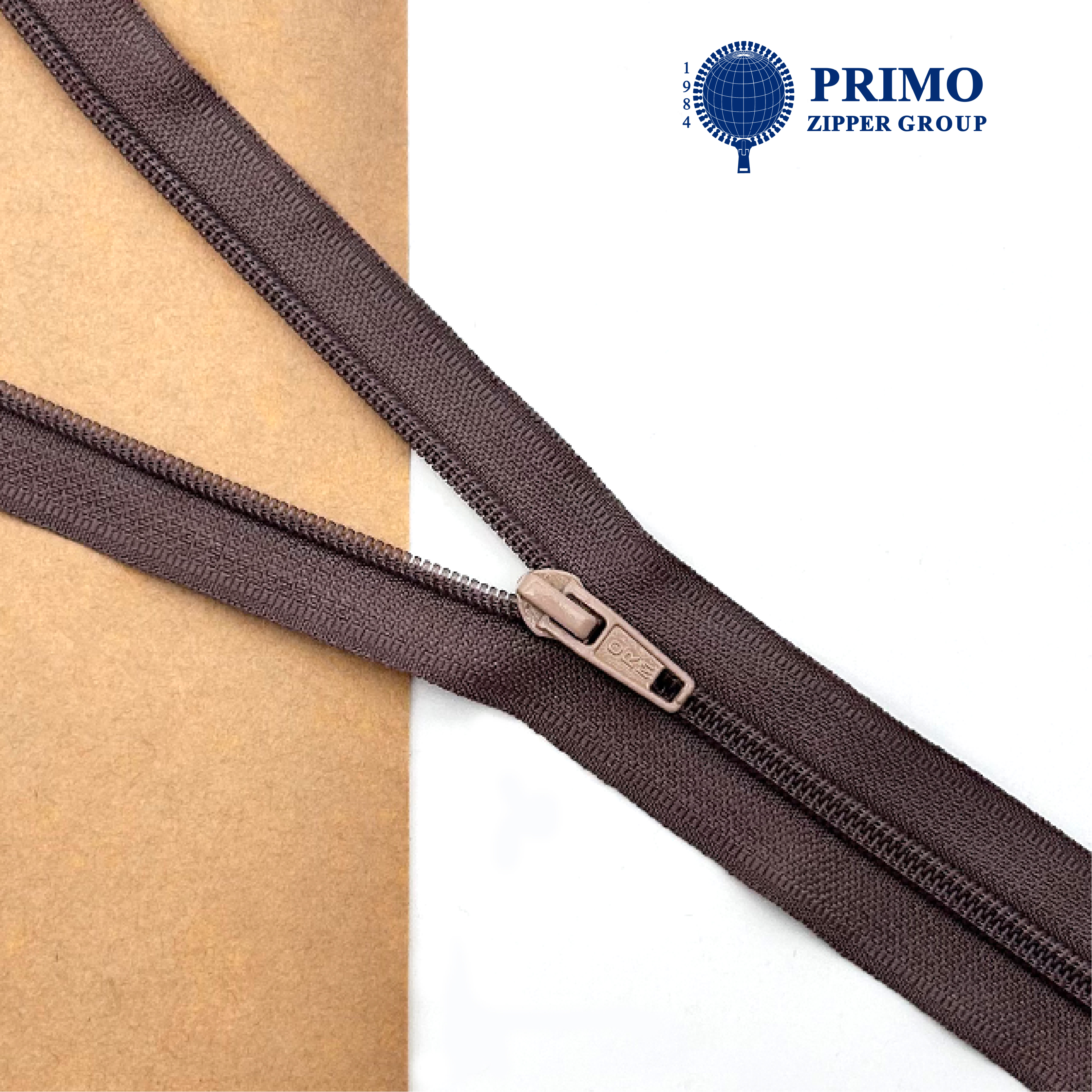 The production process of nylon zipper