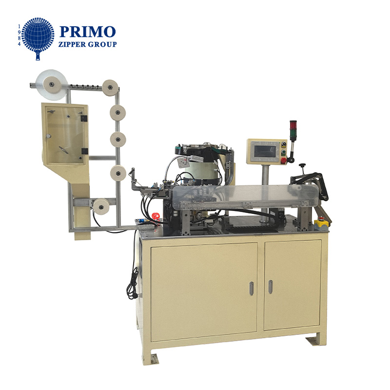 PM-335-N Zipper material picking, combining and slider mounting machine